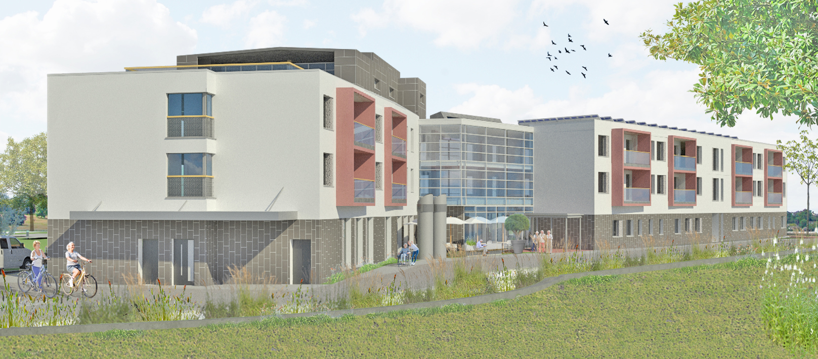 Modification du plan de zones à proximité du home médicalisé Claire-Fontaine et
                                                   modification du règlement sur les constructions.